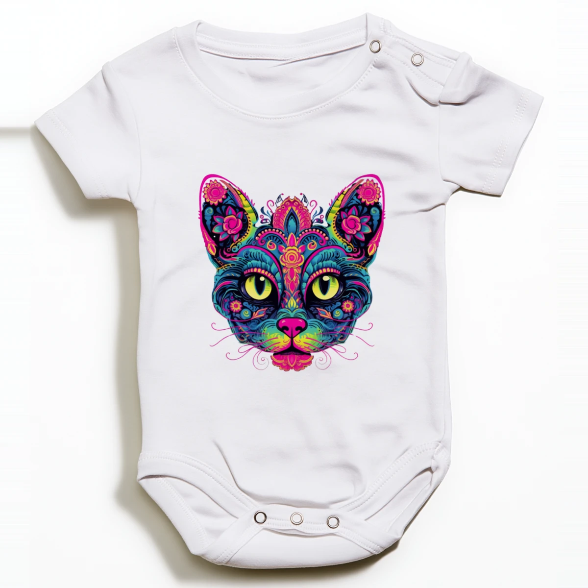 Gato catrina turquesa