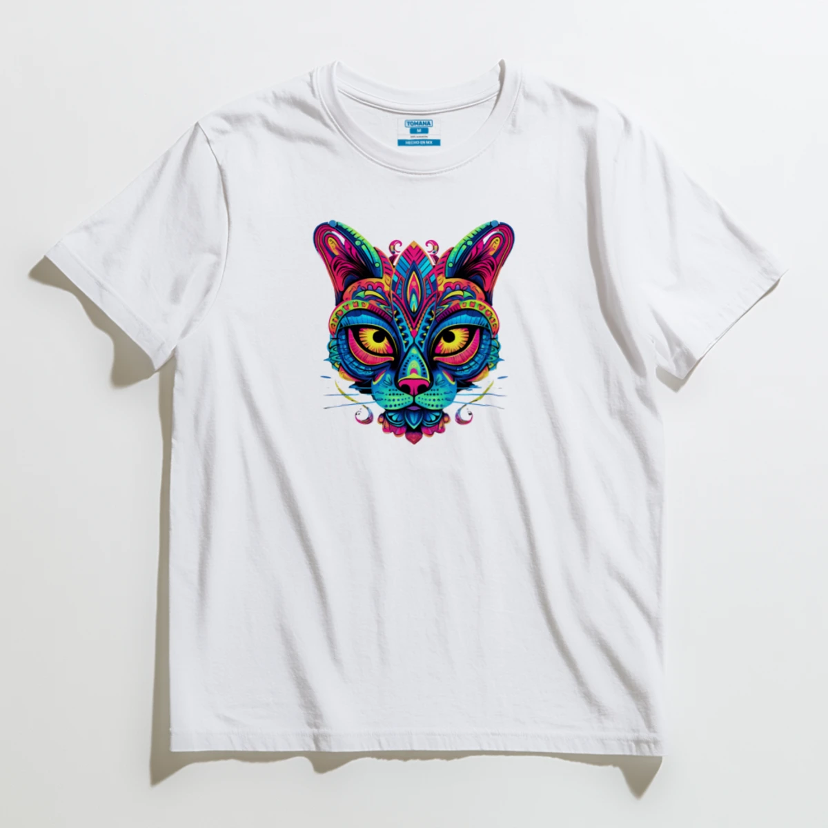 Gato catrina enmascarado